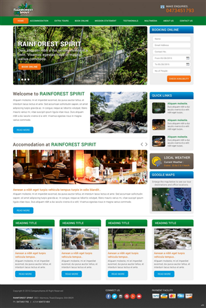 Web Design par pb pour ce projet | Design : #6299463