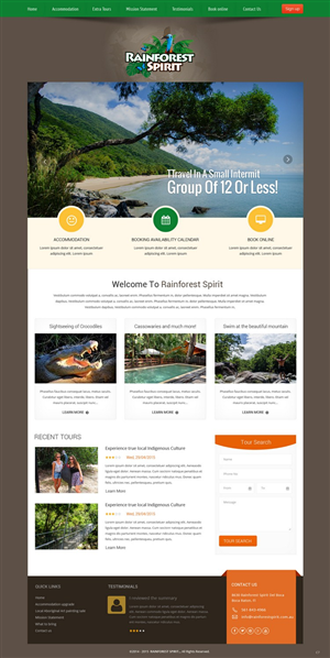 Web Design par pb pour ce projet | Design : #6299470