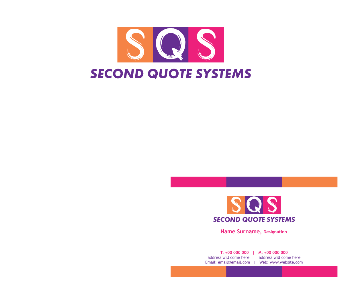 Logo Design by Crest Logo Designs for Second Quote Systems Ltd. | Design #6292730