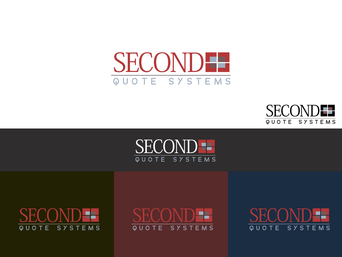 Logo Design by Creative Ants for Second Quote Systems Ltd. | Design #6286204