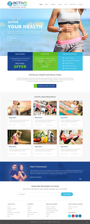 Web Design by pb for this project | Design: #6482459