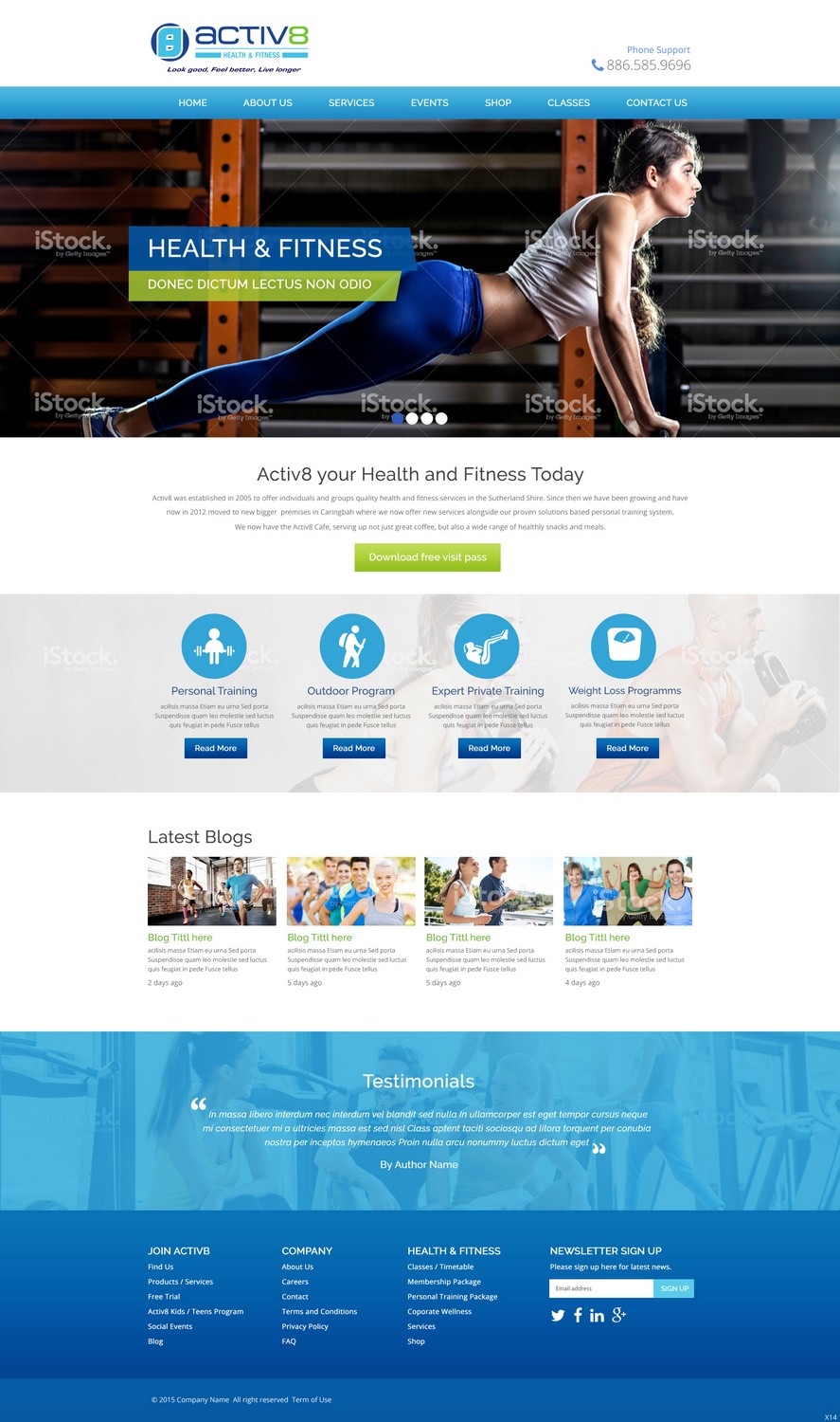 Web Design by pb for this project | Design #6482465