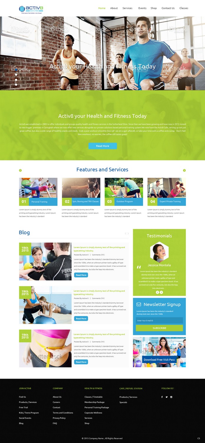 Web Design by pb for this project | Design #6492190
