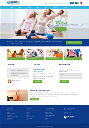 Web Design by pb for this project | Design: #6492195