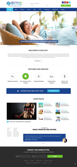 Web Design by pb for this project | Design: #6492200