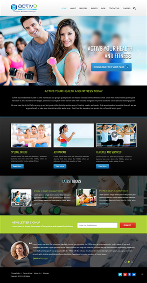Web Design by pb for this project | Design: #6492214