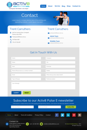 Web Design by rightway for this project | Design: #6746770