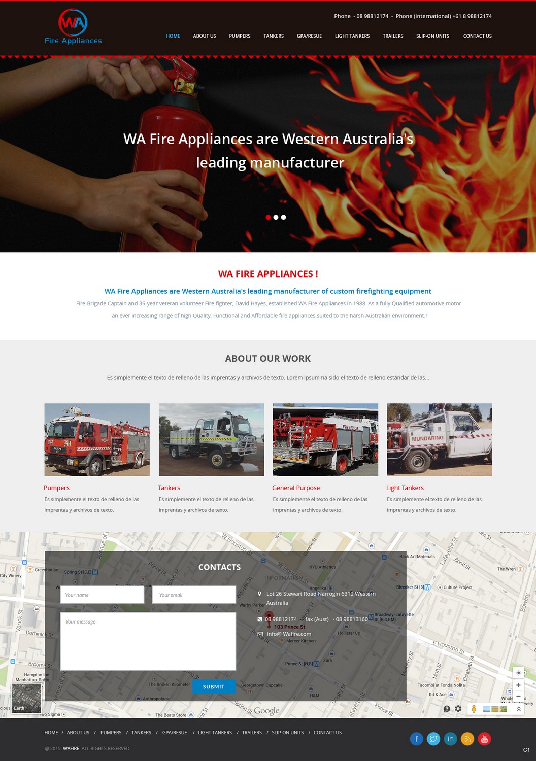 Web Design by pb for this project | Design #6289661
