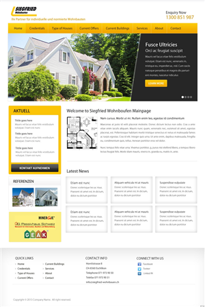 Web-Design von pb für dieses Projekt | Design: #1676615