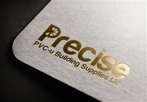 Logo Design by Creativdiz for Precise PVC-u Building Supplies Ltd | Design: #6320708