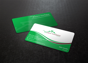 Business Card Design Western Ventilation Systems