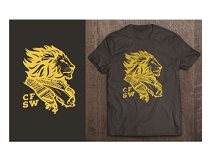 t-shirt design for Crossfit sand warriors 