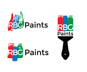 Logo Design by Andrew for RBG PAINTS  | Design: #6293079
