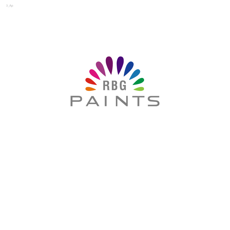 Diseño de Logo por instudio para RBG PAINTS  | Diseño #6344134