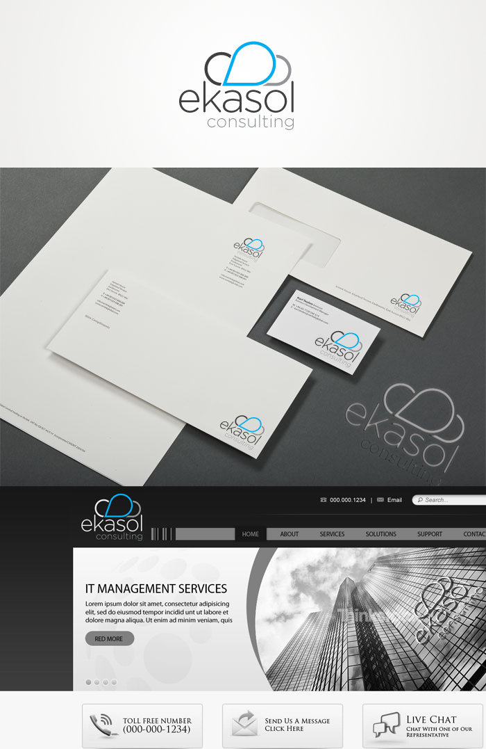 Logo Design by costur for Ekasol Consulting | Design: #1681238