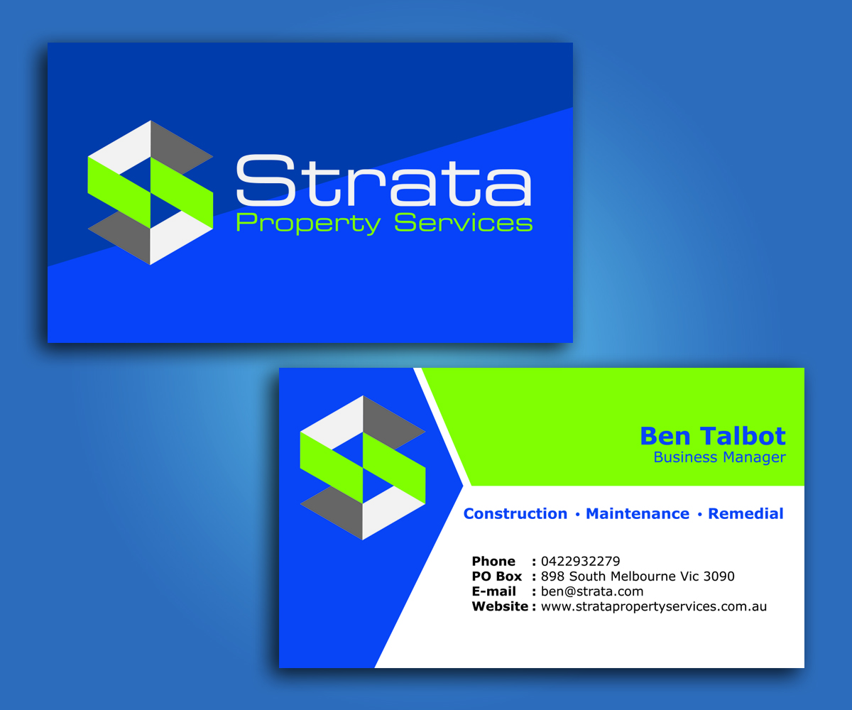 Business Card Design by Hage for this project | Design #6297493