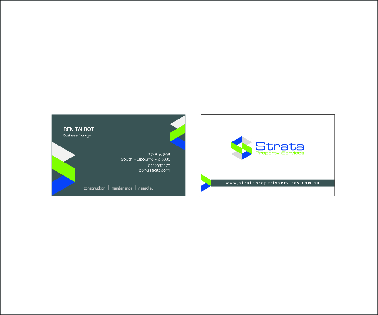 Business Card Design by Mango Media for this project | Design #6303883
