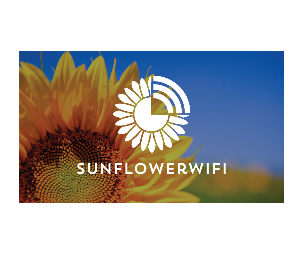 Logo and Business Card Design by at-as for Sunflower WiFi | Design #6381694