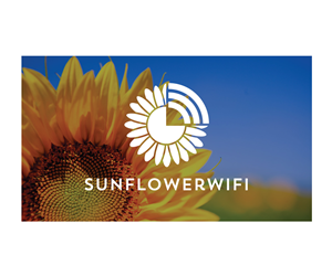 Logo and Business Card Design by at-as for Sunflower WiFi | Design: #6381694