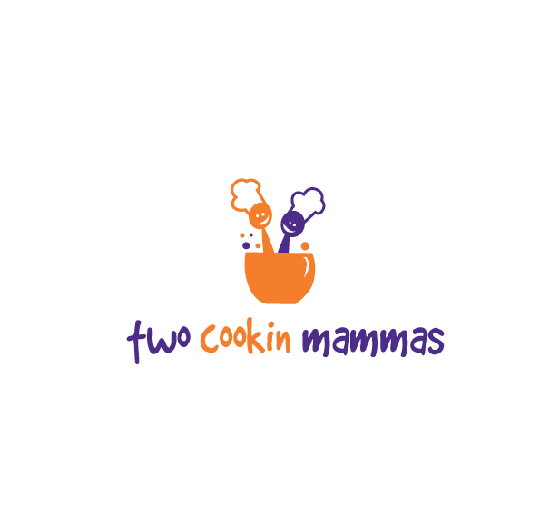 Logo Design by Hiccups Design for 2 Cookin' Mamas | Design #1692412