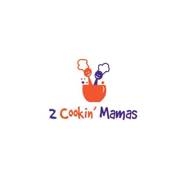 Logo Design by Hiccups Design for 2 Cookin' Mamas | Design #1694311