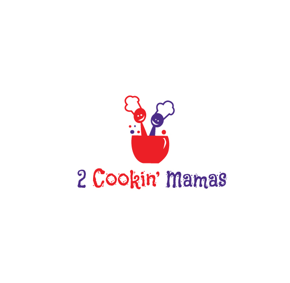 Logo Design by Hiccups Design for 2 Cookin' Mamas | Design #1704408