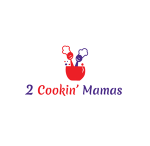 2 Cookin' Mamas | Logo Design by Hiccups Design