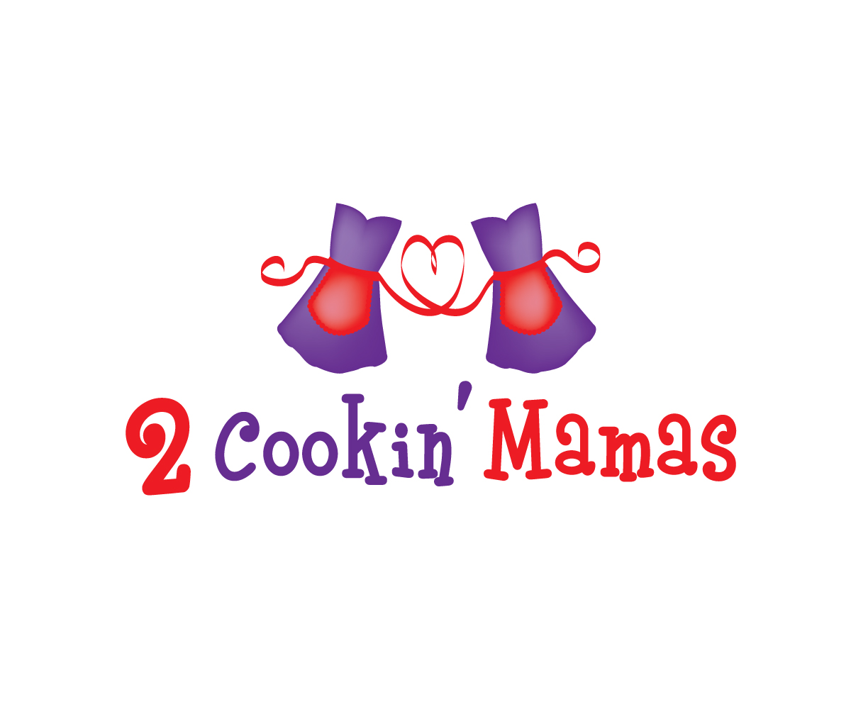 Logo Design by CaRo for 2 Cookin' Mamas | Design #1694988
