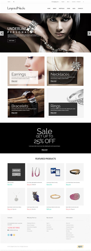 Web Design by iLibart for Shalom International Corporation | Design #6305028