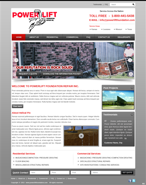 Wordpress Design by pb for Atomic Design & Consulting | Design: #1676607