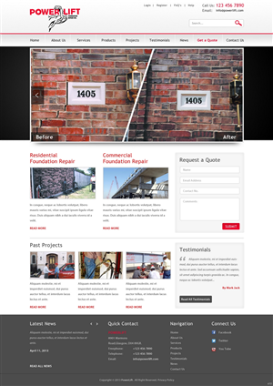 Wordpress Design by pb for Atomic Design & Consulting | Design: #1684213