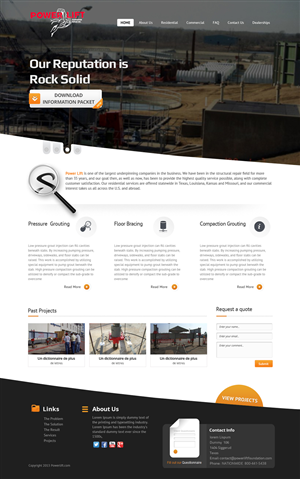 Wordpress Design by OM for Atomic Design & Consulting | Design: #1697721