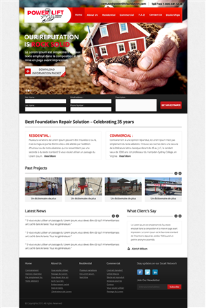 Wordpress Design by OM for Atomic Design & Consulting | Design: #1748604
