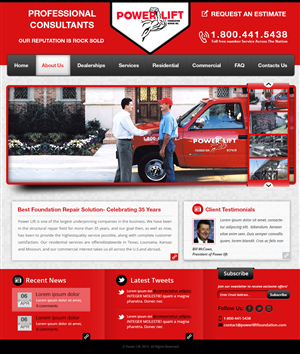 Wordpress Design by Creative Usha for Atomic Design & Consulting | Design: #1749255