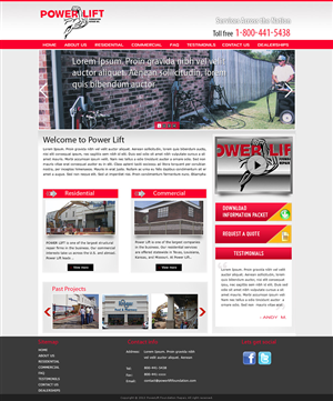 Wordpress Design by Tanvir for Atomic Design & Consulting | Design #1680764