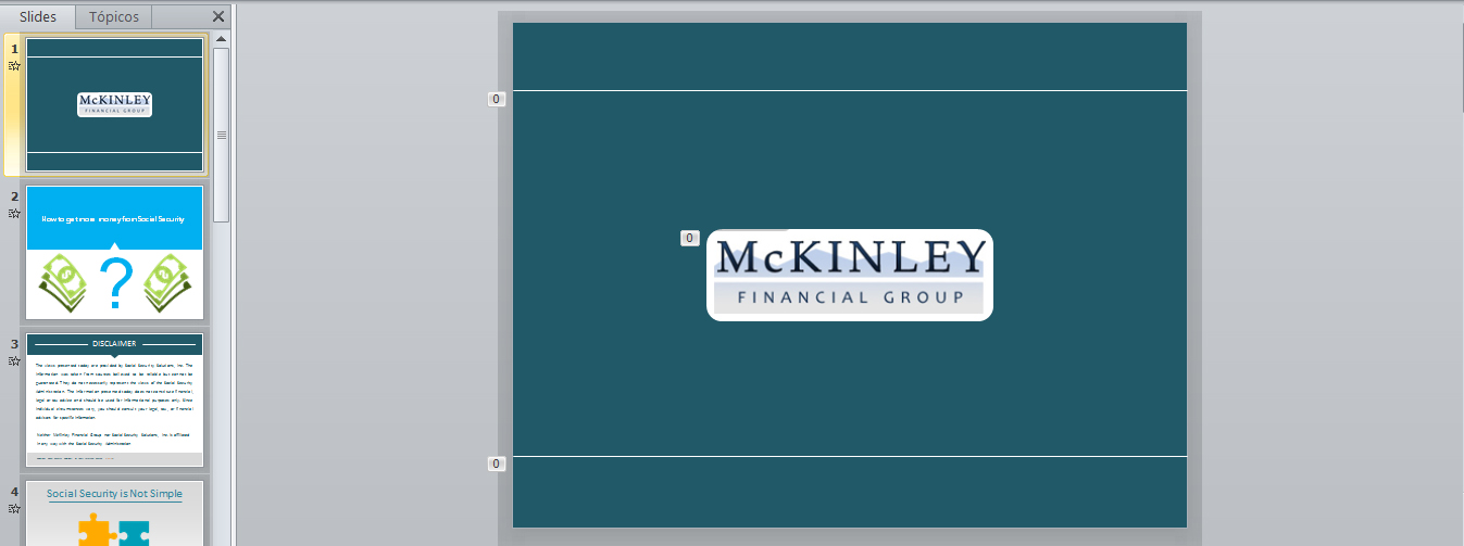 PowerPoint-Design von Nightmist für McKinley Financial Group | Design #6292214