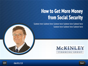 PowerPoint Design by Danang Prastiawan for McKinley Financial Group | Design: #6291590