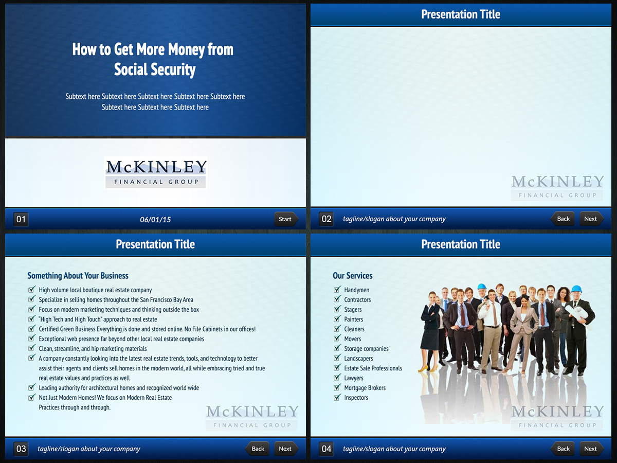 PowerPoint Design by Danang Prastiawan for McKinley Financial Group | Design #6291595