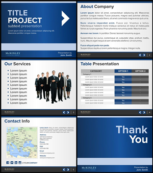 PowerPoint Design by Danang Prastiawan for McKinley Financial Group | Design: #6291600