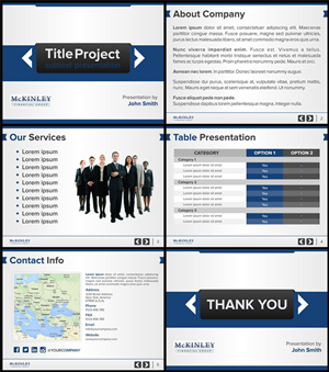 PowerPoint Design by Danang Prastiawan for McKinley Financial Group | Design: #6291604