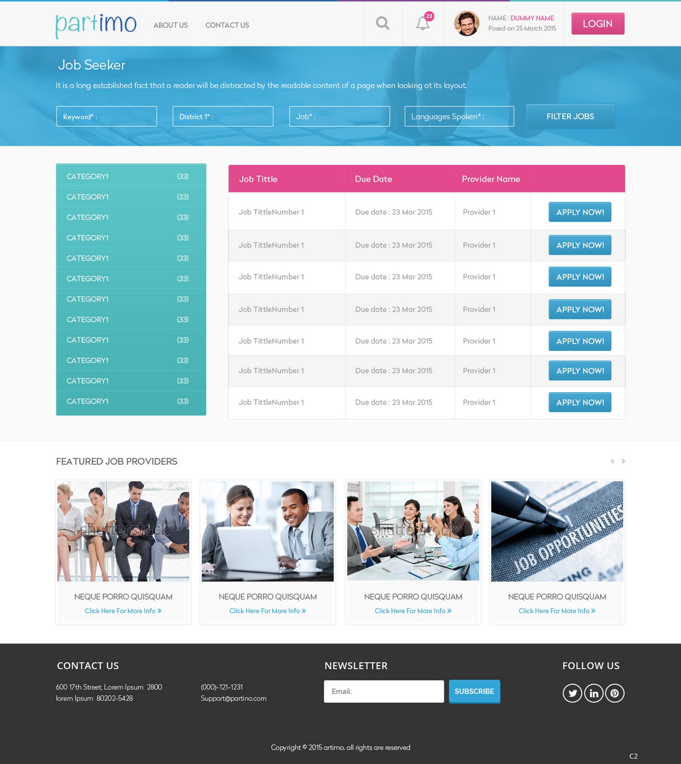 Web Design by pb for this project | Design #6299399