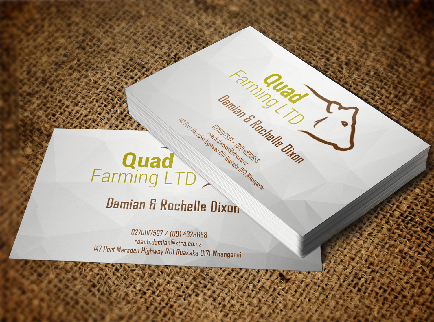 Business Card Design by Lanka Ama for this project | Design #6295766