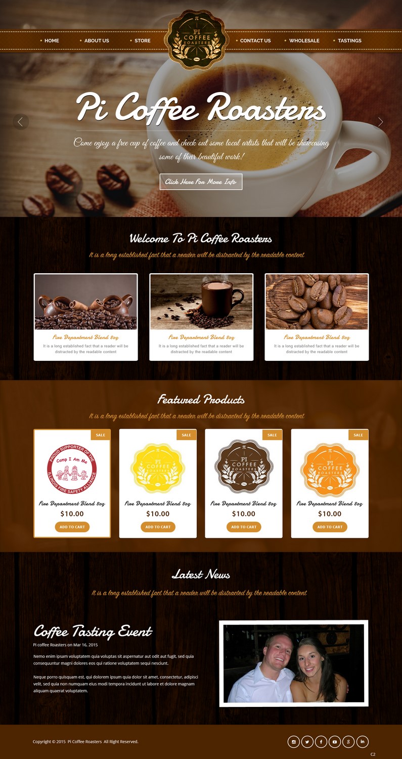 Web Design by pb for this project | Design #6307441
