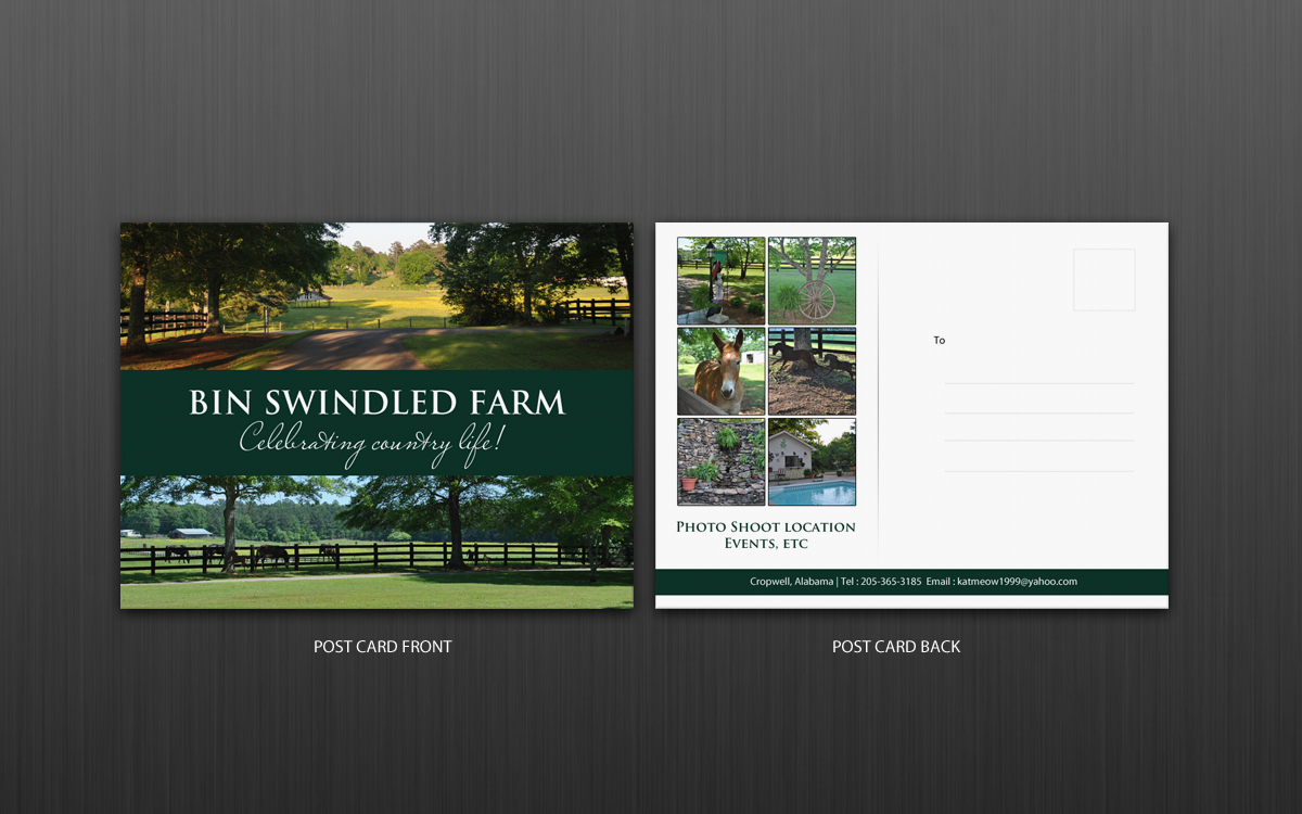 Postcard Design by pixelfountain for this project | Design: #6417376