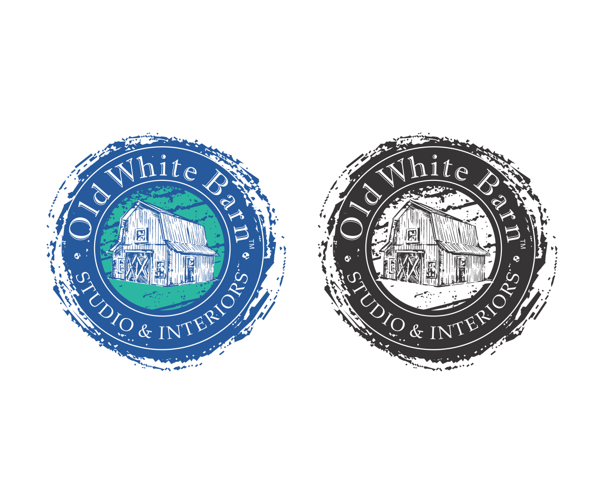 Logo and Business Card Design by esmmero for Old White Barn Studio & Interiors | Design #6438541
