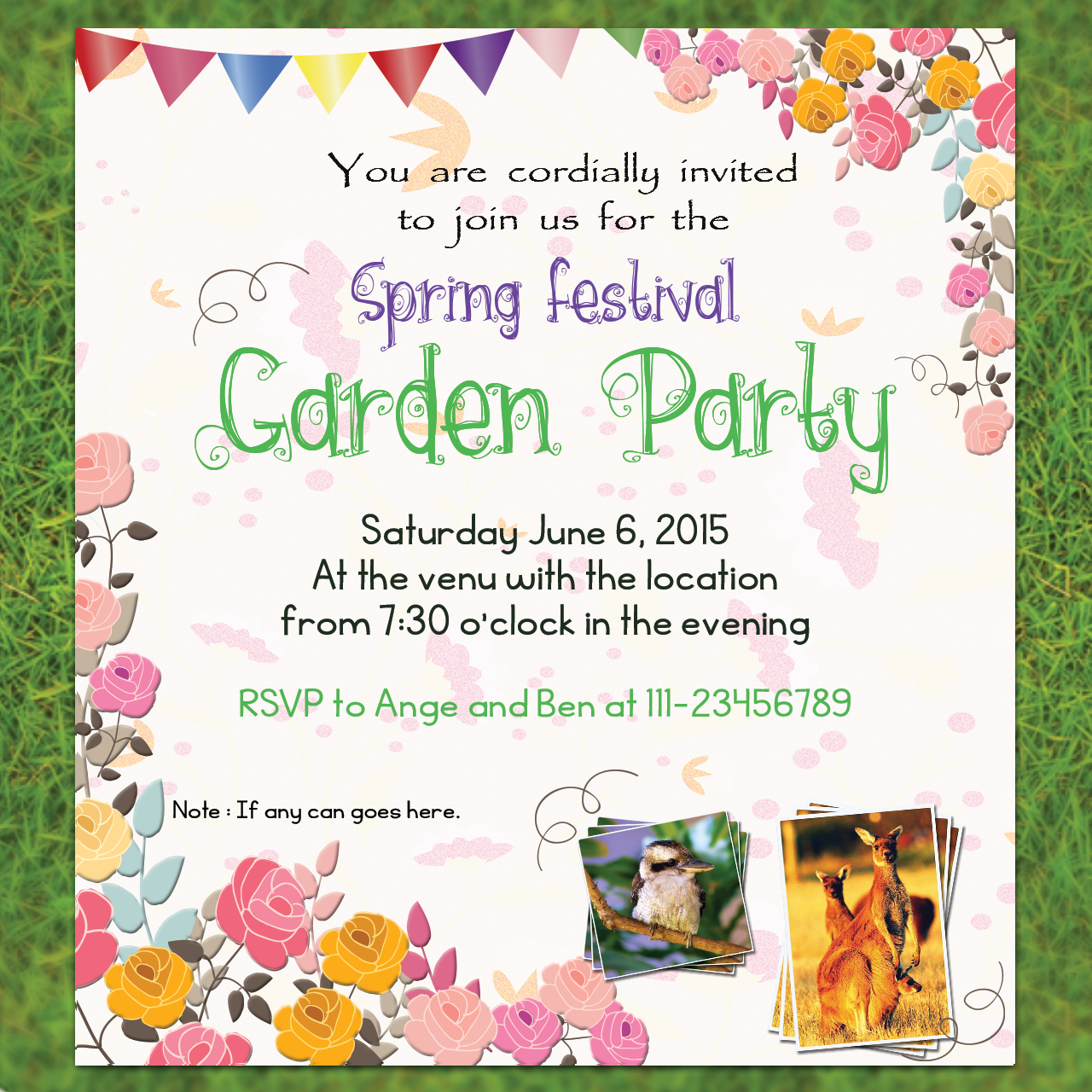 Invitation Design by Aether Designs for this project | Design #6372464