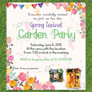 Invitation Design by Aether Designs
