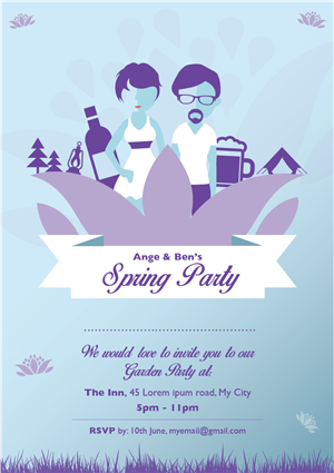 Invitation Design by acube