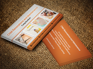 Business Card Design by Lanka Ama for CNM renovations and maintenance | Design: #6299589