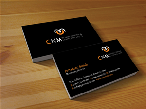 Visitenkarten-Design von Creations Box 2015 für CNM renovations and maintenance | Design: #6306056